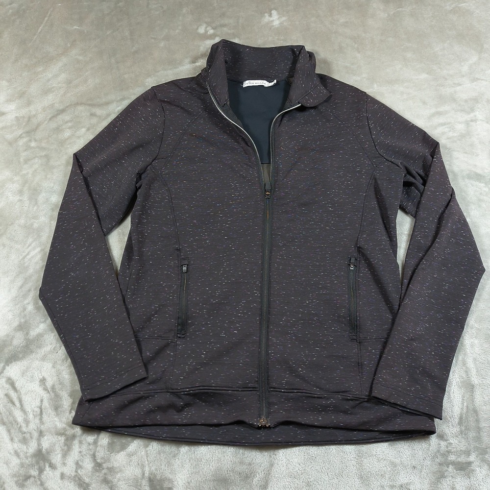 Peter Millar Jacket Mens Large All Over Print Full Zip Performance Golf Ojai